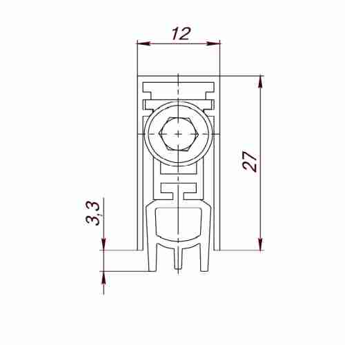 Автоматический порог EASY BLOCK U/1020
