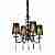 Подвесная люстра Lumina Deco Fabione LDP 1200-4 BK