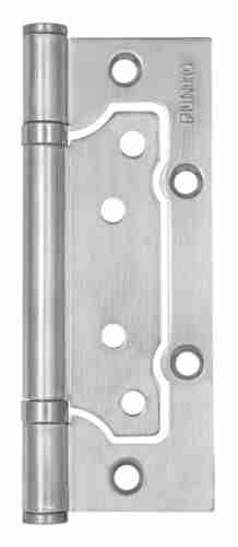 Комплект 10 шт. - Петля универсальная без врезки Punto 200-2B 125x2,5 SC мат. хром