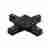 Коннектор X-образный Lightstar Barra 501147 Коннектор X-образный Lightstar Barra 501147