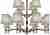 Подвесная люстра iLamp Olivia 82336/8+4 CR Подвесная люстра iLamp Olivia 82336/8+4 CR