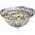 Светильник потолочный круглый N-Light 634-03-03 sunset silver