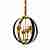 Подвесная люстра Lumina Deco Demetra LDP 1225-4 BK+GD