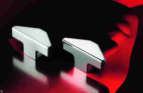 Ручка кнопка модерн COLOMBO DESIGN F529-CM матовый хром