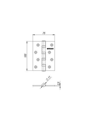 Ручка дверная Fuaro (Фуаро) межкомнатная K.KM52.SAMPLE (SAMPLE KM) GR-23 графит  Набор 8