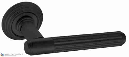 Дверная ручка Venezia "EXA TUBE" D8 черный