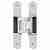 Петля скрытая Simonswerk TECTUS TE 540 3D A8 до 100 кг (F1/окраш.SW124) хром матовый