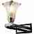 Бра N-Light 470-01-11 chrome + dark wengue