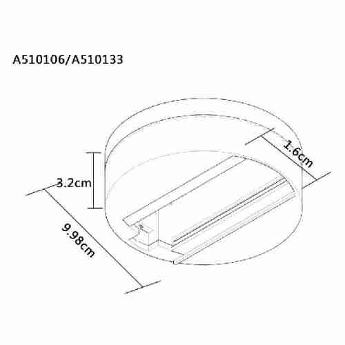 Шинопровод Artelamp Track Accessories A510133