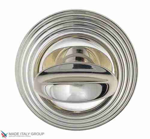 Фиксатор поворотный Venezia WC-2 D8 натуральное серебро