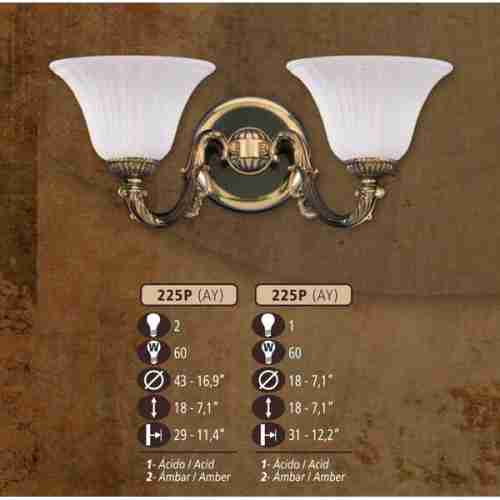 Бра Riperlamp 225P/2 AY ACID