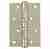 Петля дверная универсальная латунная ARCHIE SILLUR A010-C 100X70X3-4BB матовый хром