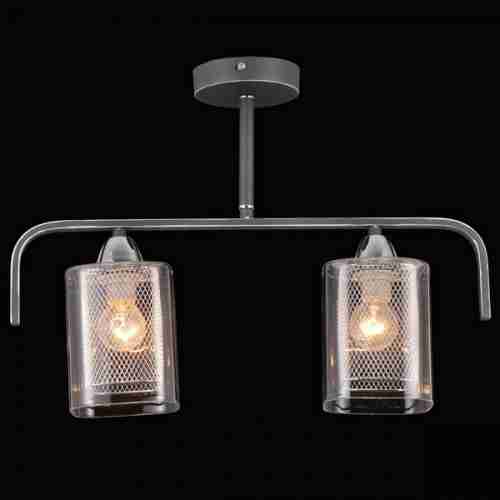 Люстра потолочная Natali Kovaltseva 75066/2C STAIN SILVER