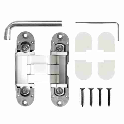 Комплект 8 шт. - Петля Armadillo (Армадилло) скрытой установки U3D8000.VPG WH белый TECH