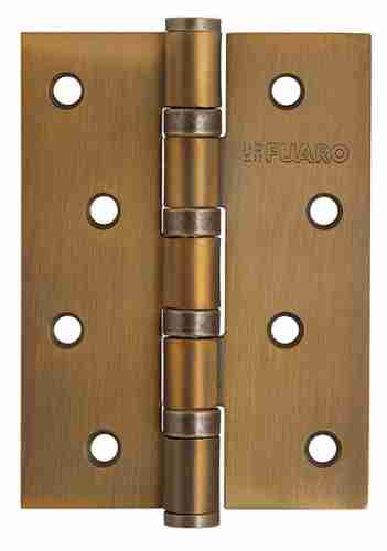 Комплект 10 шт. - Петля дверная универсальная стальная Fuaro 4BB 100x75x2,5 CF кофе