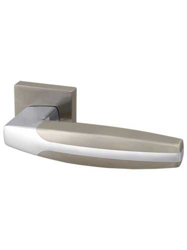 Ручка дверная Armadillo (Армадилло) межкомнатная K.USQ52.ARC (ARC USQ2) SN/CP-3 матовый никель/хром  Набор 8