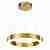Подвесной светодиодный светильник Odeon Light Brizzi 3885/25LG