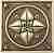 Вставка Moneli Decor Barro-co Art Taco Lotus Bronce 5х5