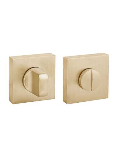 Ручка дверная Fuaro (Фуаро) межкомнатная K.DM51.Straight (Straight DM) SSG-39 сатинированное золото  Набор 5