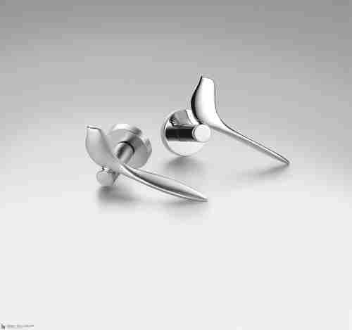 Дверная ручка на круглом основании COLOMBO Twitty TK11RSB-CM матовый хром