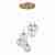 Подвесная люстра Toplight Alyse TL1215H-07TR