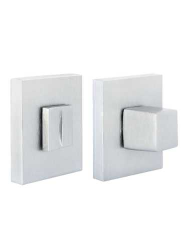 Комплект дверных ручек Morelli MH-54-S6 SSC с заверткой MH-WC-S6 SSC , цвет суперматовый хром