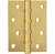 Петля дверная универсальная стальная Adden Bau 100X70X2.5 4BB Satin Gold матовое золото