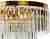 Подвесная люстра iLamp Triumph 8945-4+1 GLD