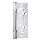 Петля универсальная без врезки Punto 200-2B 125x2,5 CP хром