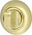Завертка сантехническая Armadillo WC-BOLT BKW8-1SG/GP-4 матовое золото/золото, без отв.