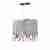 Подвесная люстра Lumina Deco Aldonea LDP 7051-4 CHR Подвесная люстра Lumina Deco Aldonea LDP 7051-4 CHR