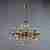 Подвесная люстра Ambiente Benisa 2226/6 AB New Leaf