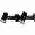 Спот N-Light 6205B/2GU10 chrome + black