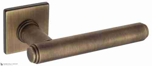 Дверная ручка Venezia "EXA" FSS матовая бронза