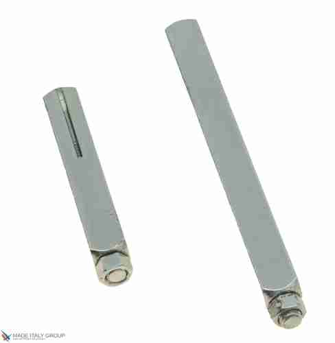 Квадрат для ручки 8мм длина 70 мм, с функцией антивандальная ручка