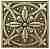 Вставка Moneli Decor Barro-co Art Taco Atrium Bronce 5х5