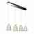 Подвесной светодиодный светильник iLedex Flora WD8007-4 CR Подвесной светодиодный светильник iLedex Flora WD8007-4 CR