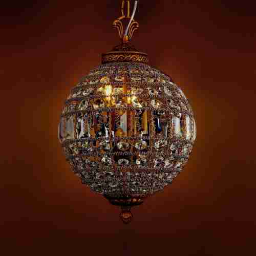 Светильник подвесной DeLight Collection KR0108P-3 antique brass