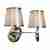 Бра iLamp Brooklyn W2401-2 Nickel Бра iLamp Brooklyn W2401-2 Nickel