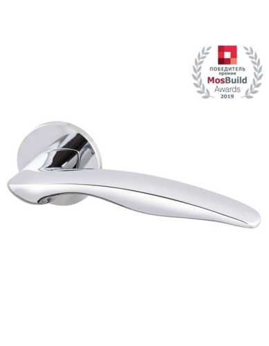 Комплект: Ручки Armadillo WAVE URS CP-8+Завертка+Магнитный замок и Петли Fuaro/хром