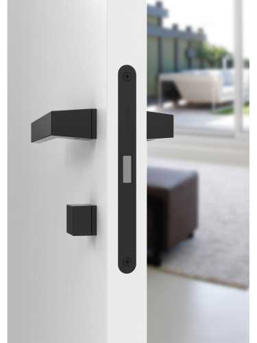 Ручка дверная Armadillo (Армадилло) межкомнатная K.ART30.CLARITY BL-26 черный  Набор 7