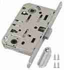 Замок дверной межкомнатный WC AGB (АГБ) B06102.50.34.567 хром мат магнитный с отв пл B02402.05.34