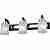 Спот N-Light 89403-3 chrome + wengue