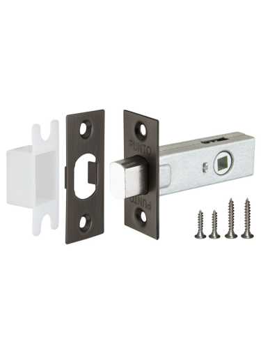 Задвижка дверная врезная Punto DB-45 GR Графит