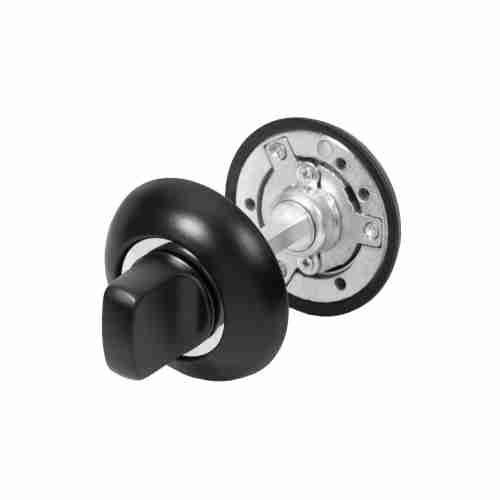 Завертка сантехническая Ajax (Аякс) с фиксацией ключом BK6.FIX.JR BL-24 черный