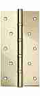 Петля дверная стальная универсальная Fuaro 4BB 200x105x3 PB (латунь)