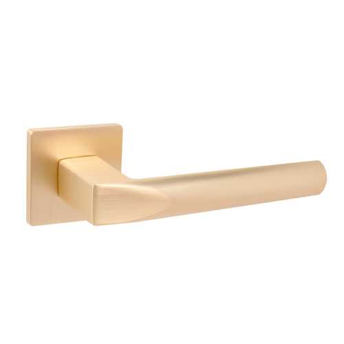 Комплект на 6 дверей - Ручка Fuaro (Фуаро) раздельная K.SL52.PRIZMA (PRIZMA SL) SSG-39 сатинированное золото