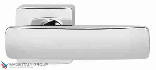 Дверная ручка на квадратном основании COLOMBO Bold PT11RSB-CR полированный хром