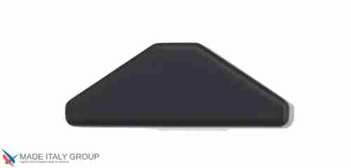 Ручка кнопка модерн COLOMBO DESIGN F529-NM матовый черный