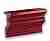 Плитка керамическая Tonalite Diamante Bordeaux бордюр 8х15